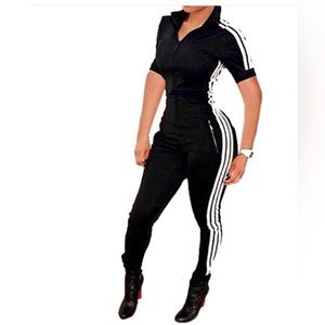 Adidas like Jumpsuit